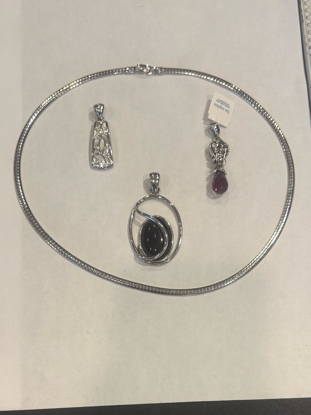 Lia Sophia Slide Necklace and Pendants- Women Jewelry